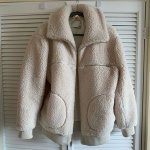 Aritzia Wilfred Free Teddy Jacket